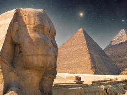 Piramidy, Monumenty, Egipt, Sfinks
